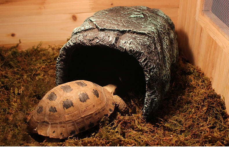 Reptile Rock Cave Hide for Lizards & Snakes