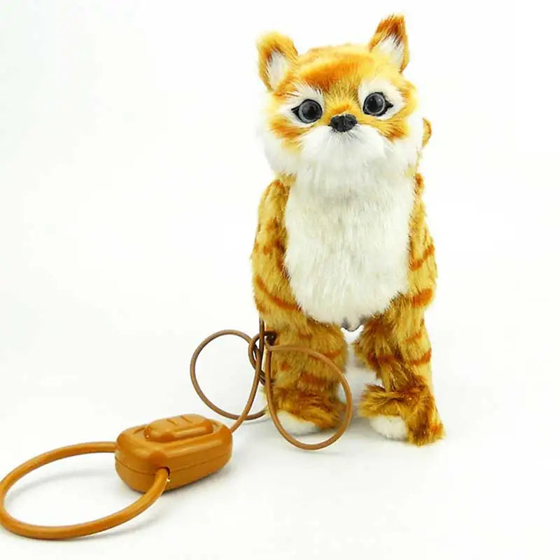 Electronic Plush Robot Pet Toy — Walks & Sings