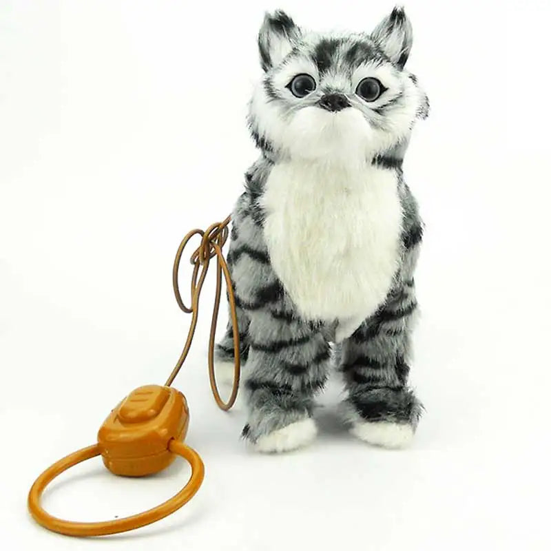 Electronic Plush Robot Pet Toy — Walks & Sings