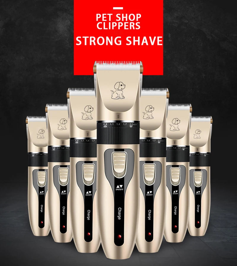 Rechargeable Electric Pet Hair Clipper & Trimmer