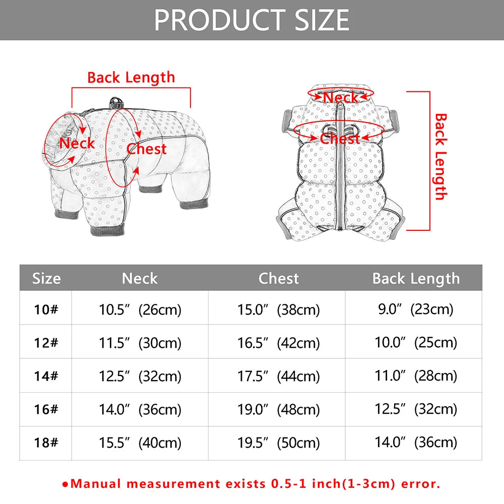 Product size chart for a baby romper with measurements labeled.