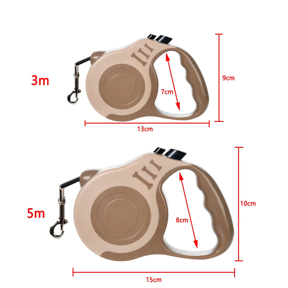 Retractable Dog Leash — 3M & 5M Options