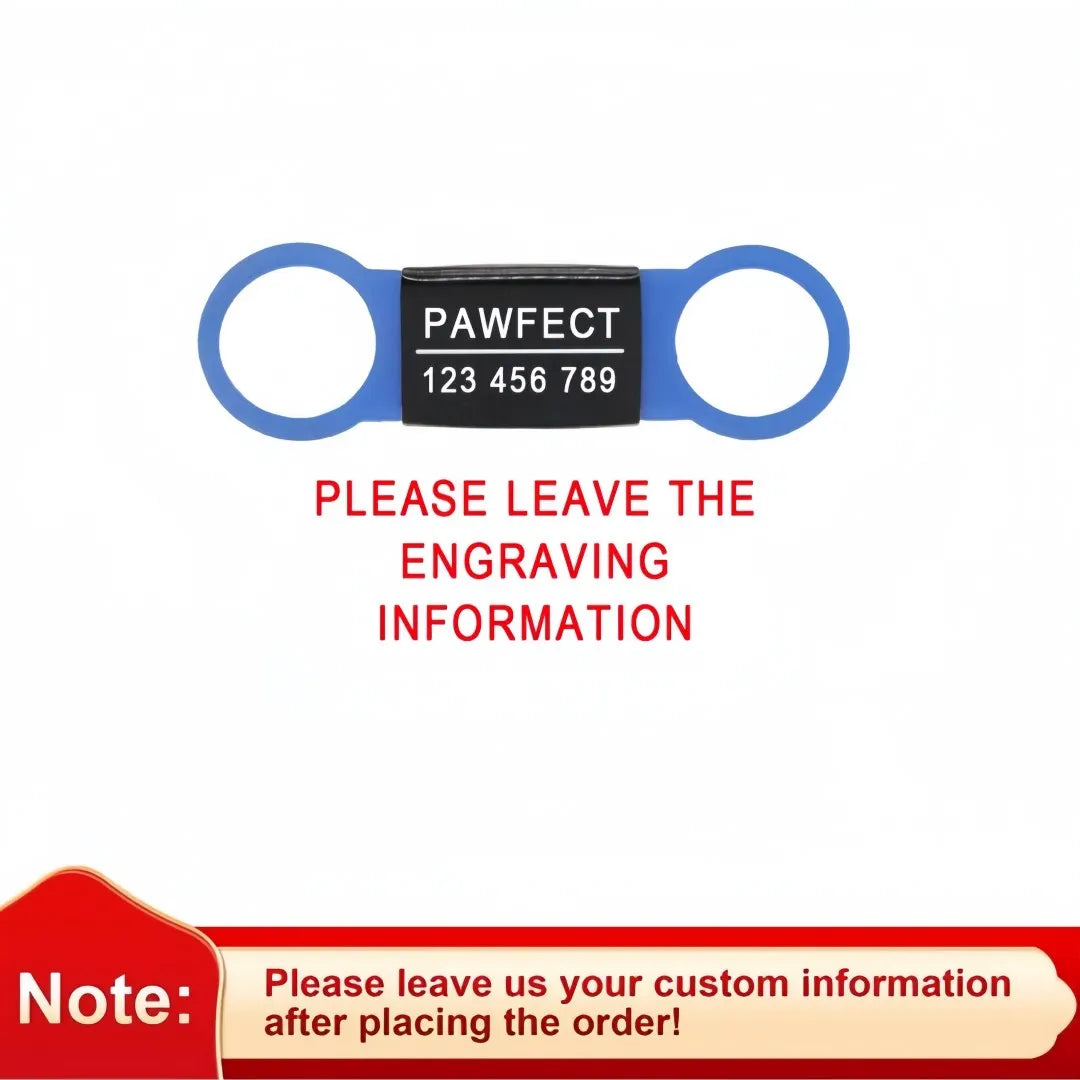 Personalized Engraved ID Tag for Cats & Dogs