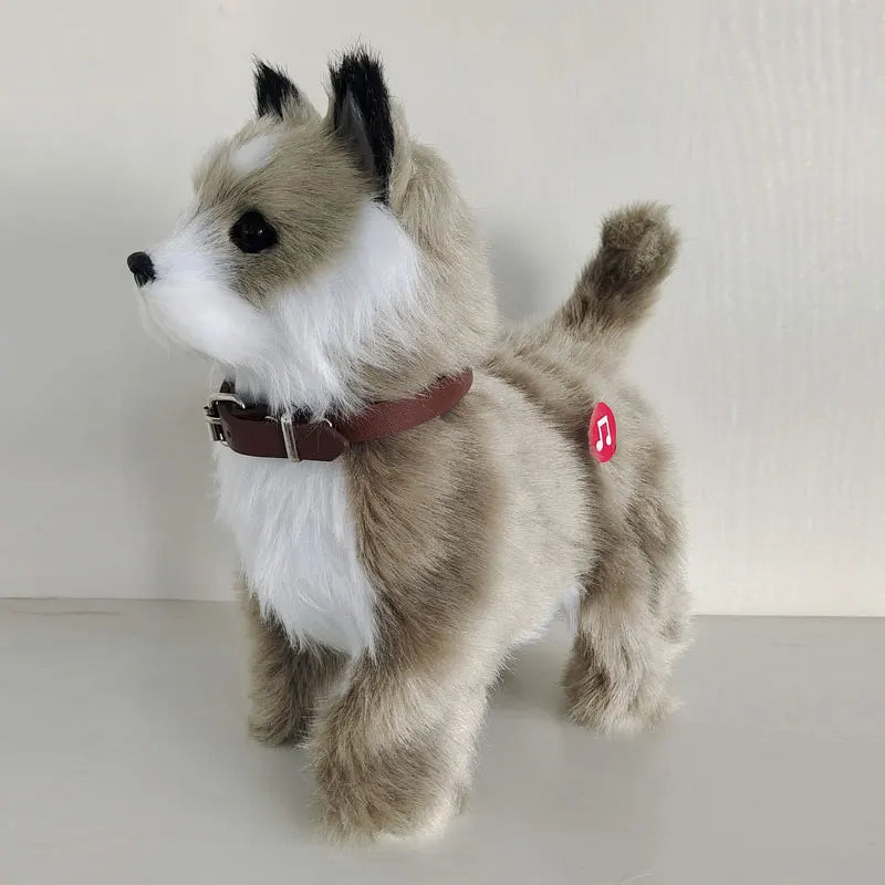 Electronic Plush Robot Pet Toy — Walks & Sings