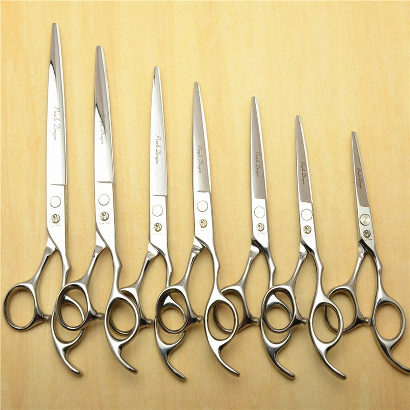 Professional Grooming Scissors — 440C Cutting & Thinning Shears for Pets & Hair