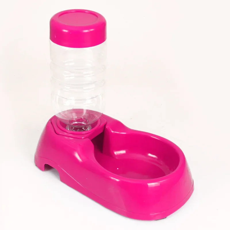 Automatic Pet Feeder & Water Dispenser Bowl