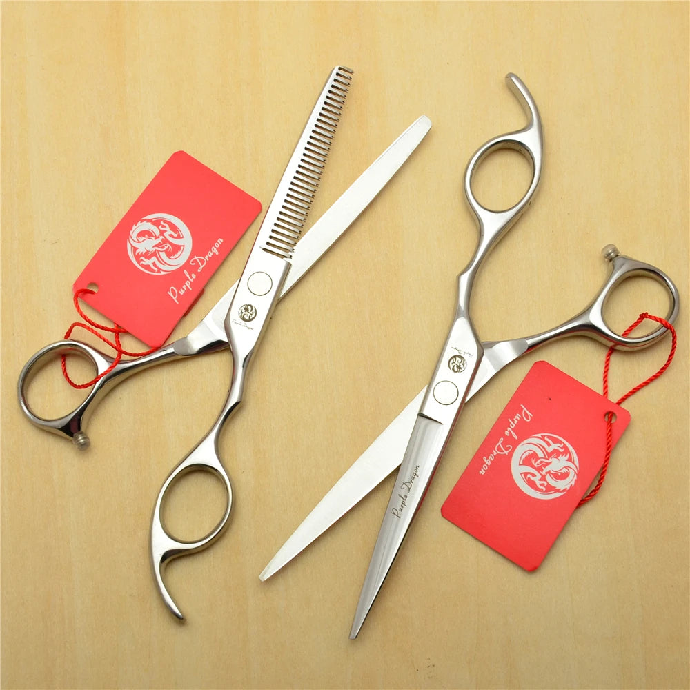 Professional Grooming Scissors — 440C Cutting & Thinning Shears for Pets & Hair