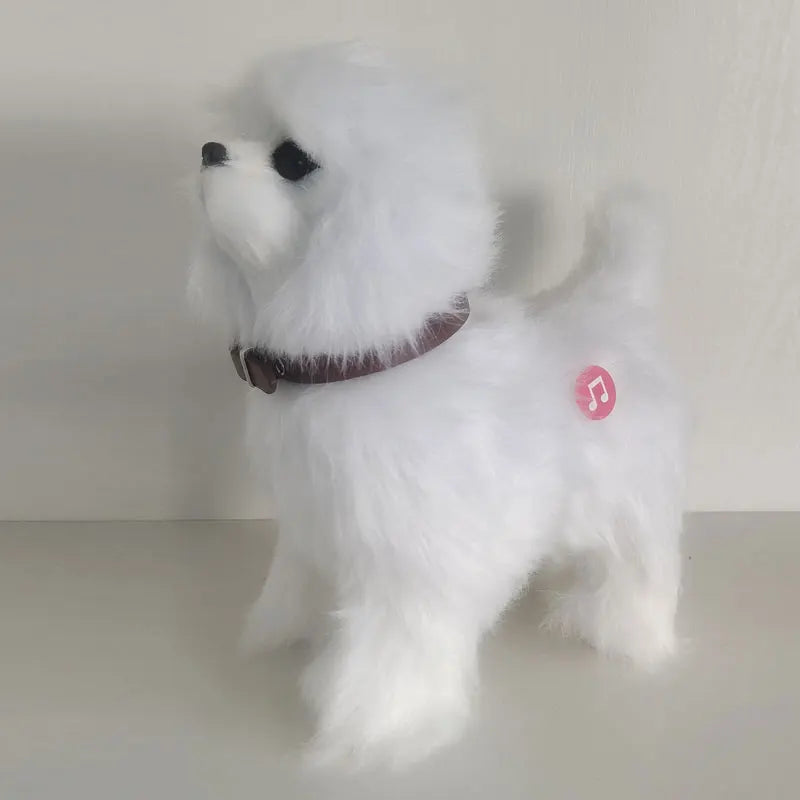 Electronic Plush Robot Pet Toy — Walks & Sings