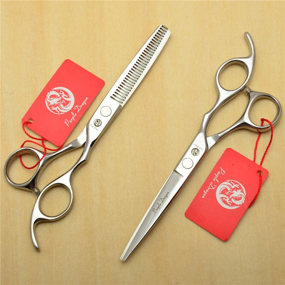 Professional Grooming Scissors — 440C Cutting & Thinning Shears for Pets & Hair