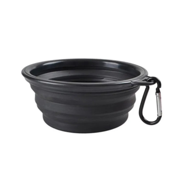 Collapsible Silicone Travel Bowl for Cats & Dogs